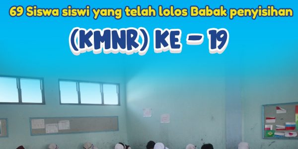 Selamat siswa-siswi SD Mudabo lolos babak penyisihan KMNR ke-19