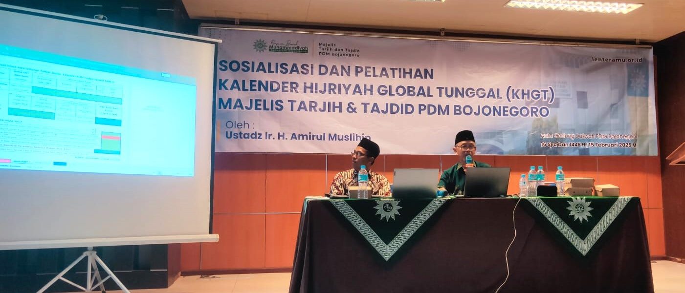 Sosialisasi KHGT dan Pelatihan Hisab Falak oleh Majelis Tarjih dan Tajdid