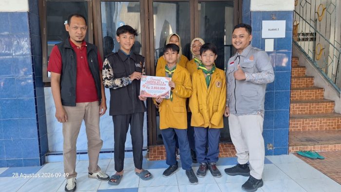 Penyaluran donasi dari MIM 18 Sumberrejo