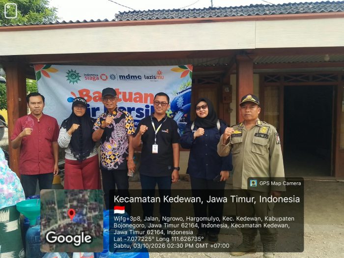 Lazismu salurkan air bersih ke Kedewan