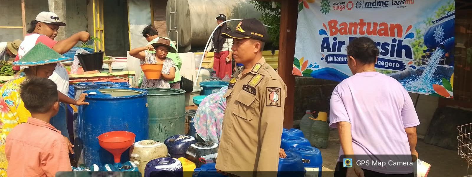Penyaluran air bersih di Kedewan