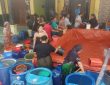 Penyaluran air bersih di desa Sumberharjo Kec. Sumberrejo