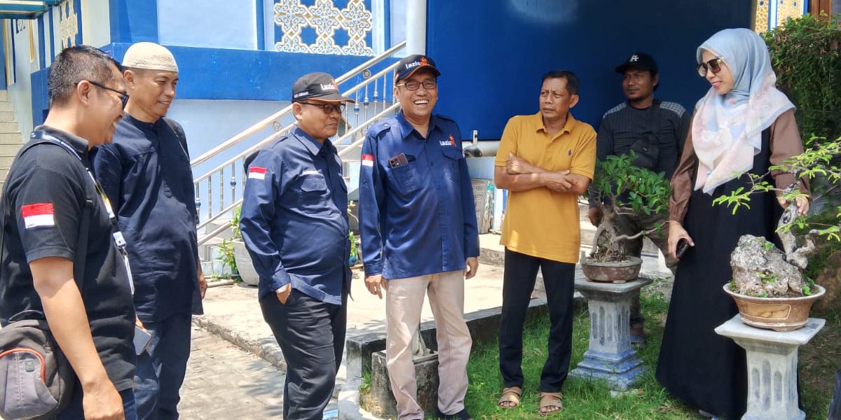 Survei titik sumur bor di Masjid Al-Muawanah Baureno