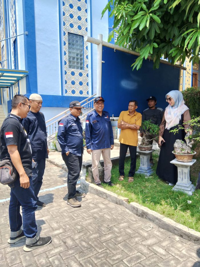 Survei titik sumur bor di Masjid Al-Muawanah Baureno
