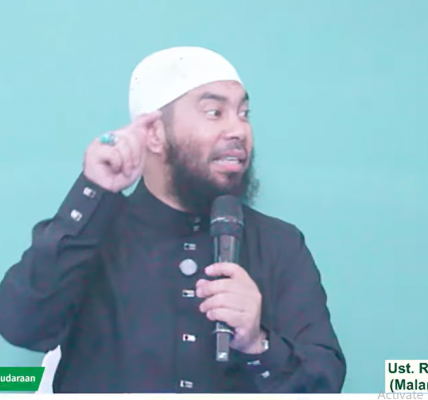 Ustd. Rifky Ja'far Tholib di Pengajian Ahad Pagi Masyarakat Madani Bojonegoro